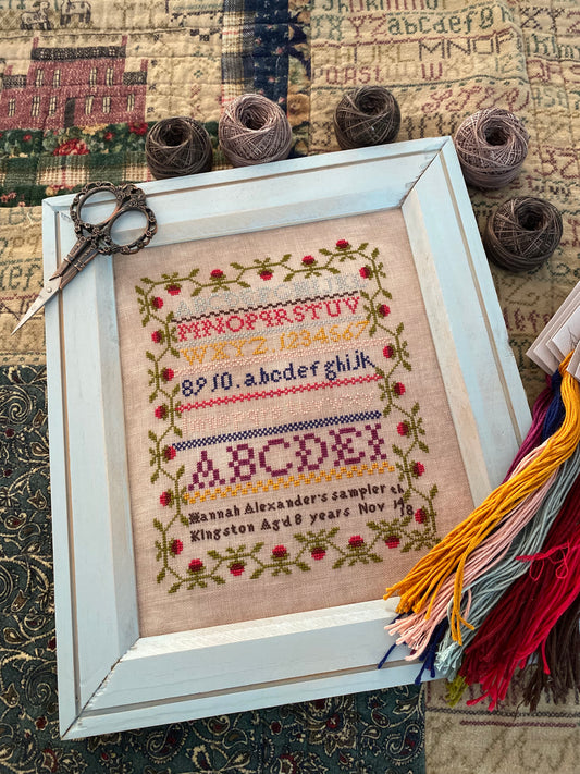 Hannah Alexander, a Sweet Little Sampler, A Reproduction Sampler - PDF