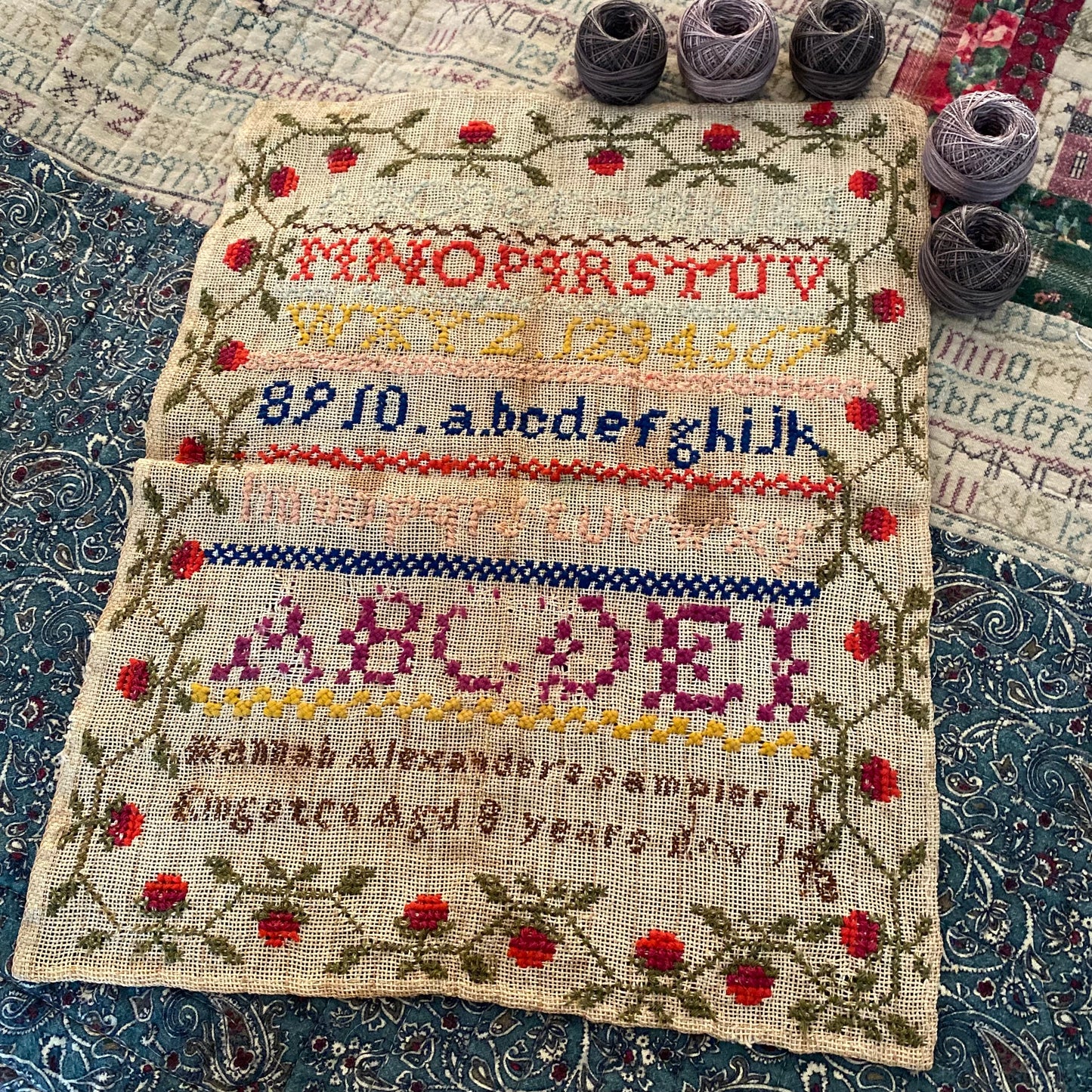 Hannah Alexander, a Sweet Little Sampler, A Reproduction Sampler - PDF