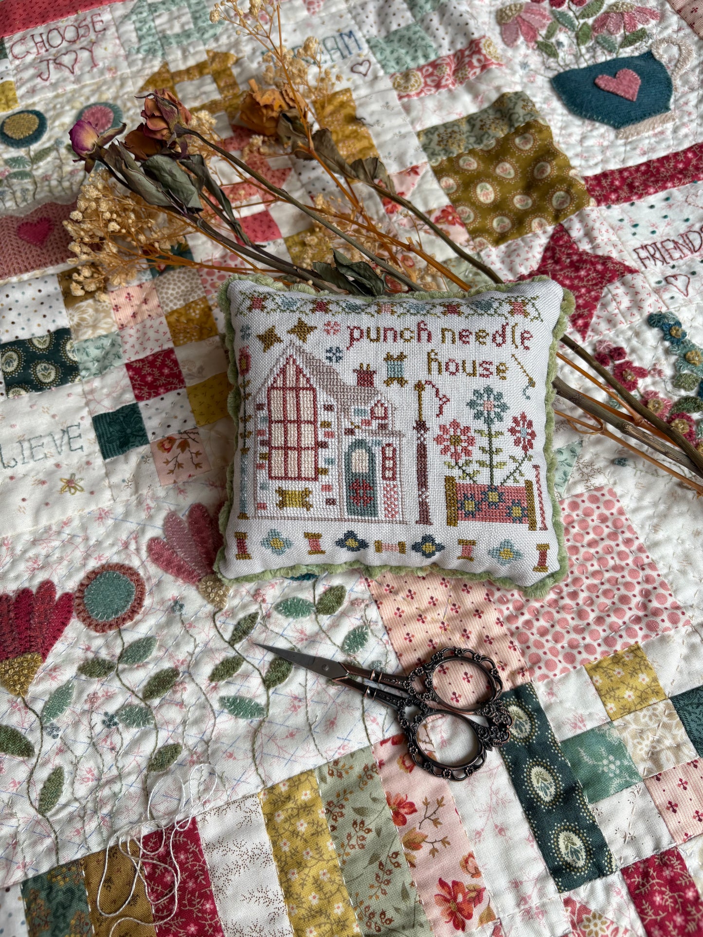Punch Needle House #7- PDF