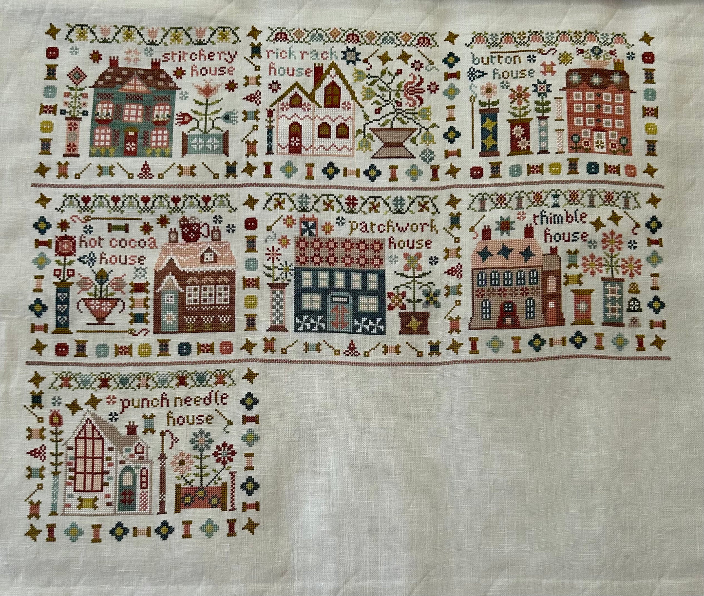 Punch Needle House #7- PDF